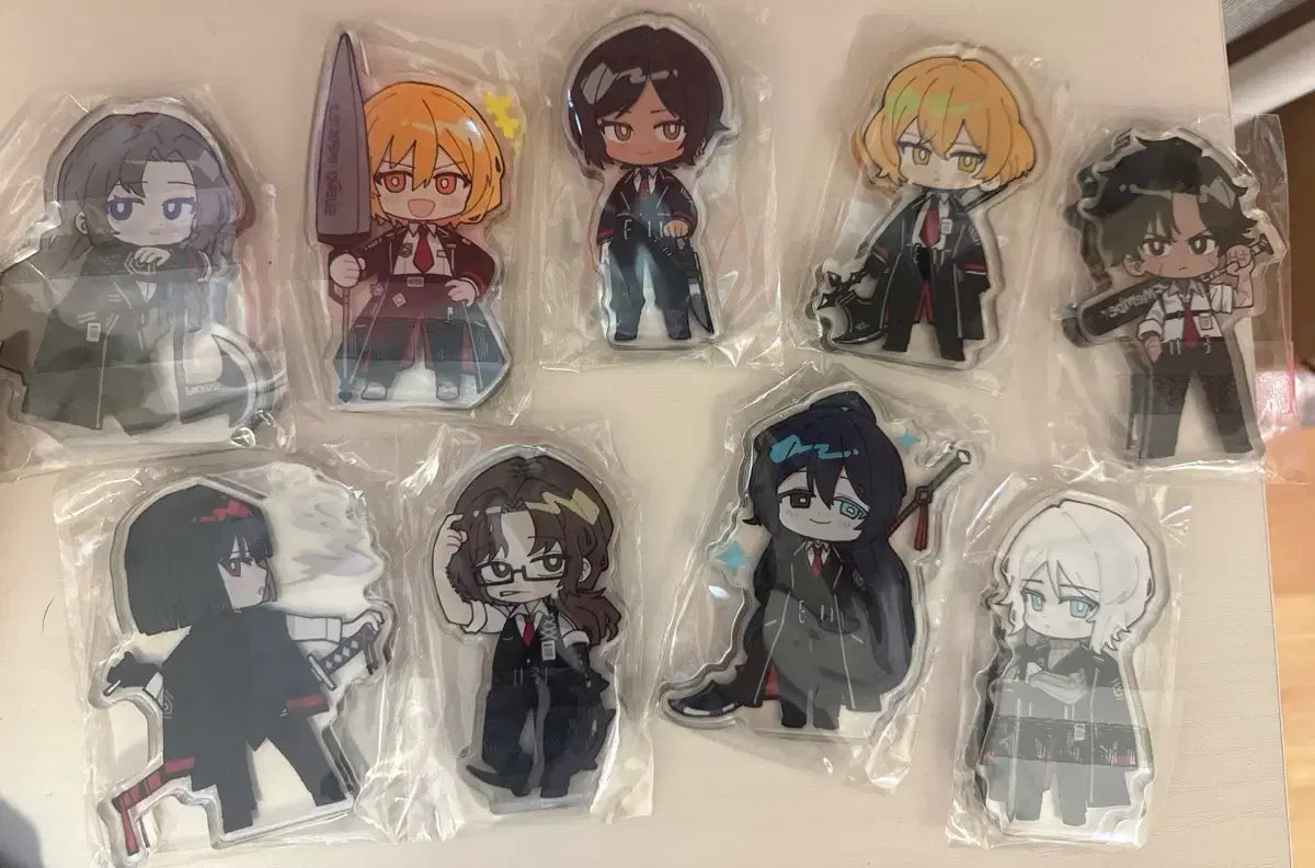 Limbus Company Korotto Acrylic Charm Bundle Set | New Official Project Moon Merch