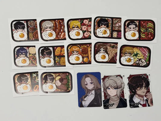 Limbus Company Fanmade Goods Bundle Set | Photo Cards, Stickers & Paper Merch